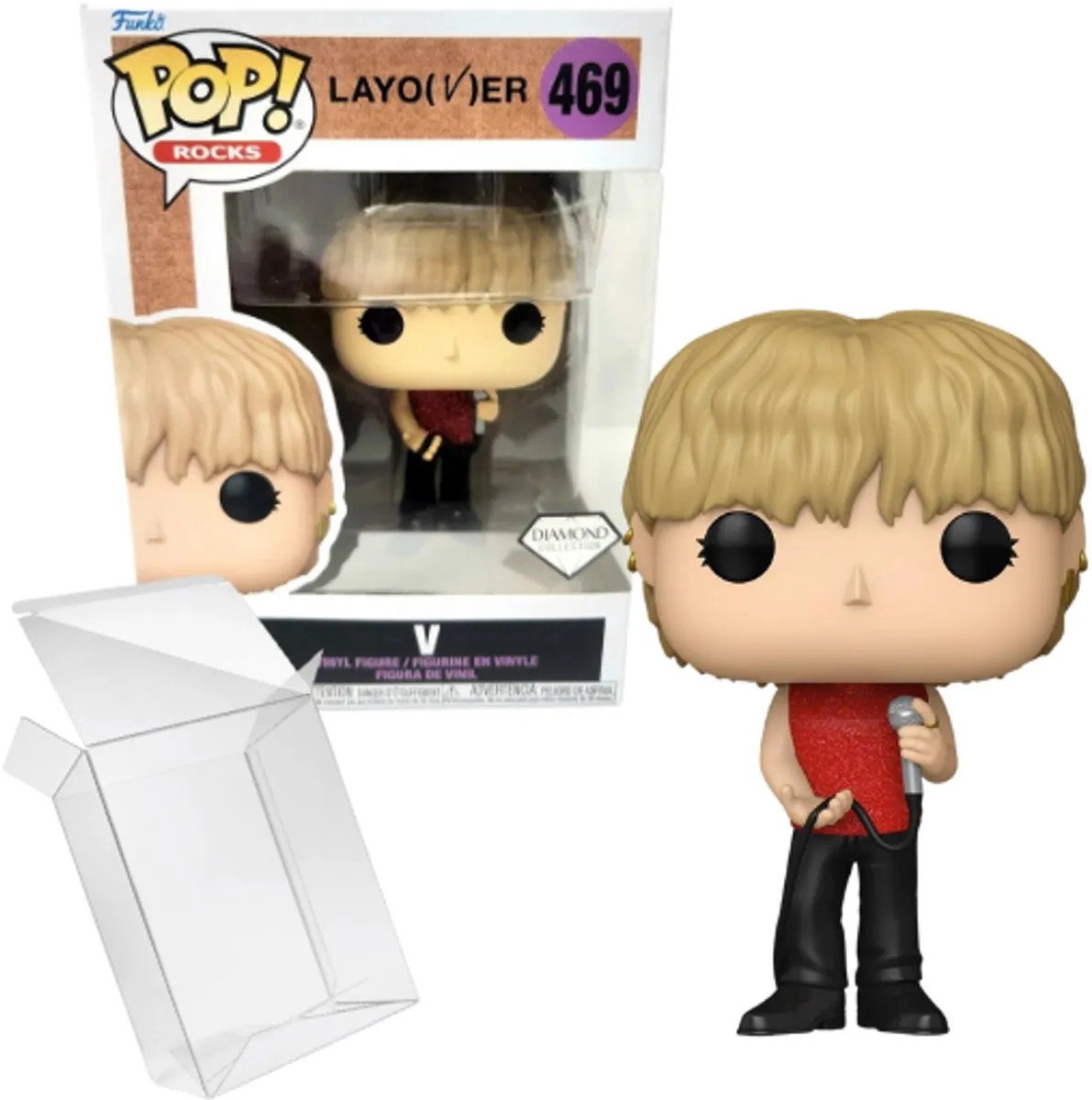 Funko Pop! BTS V Vinyl Figur 469