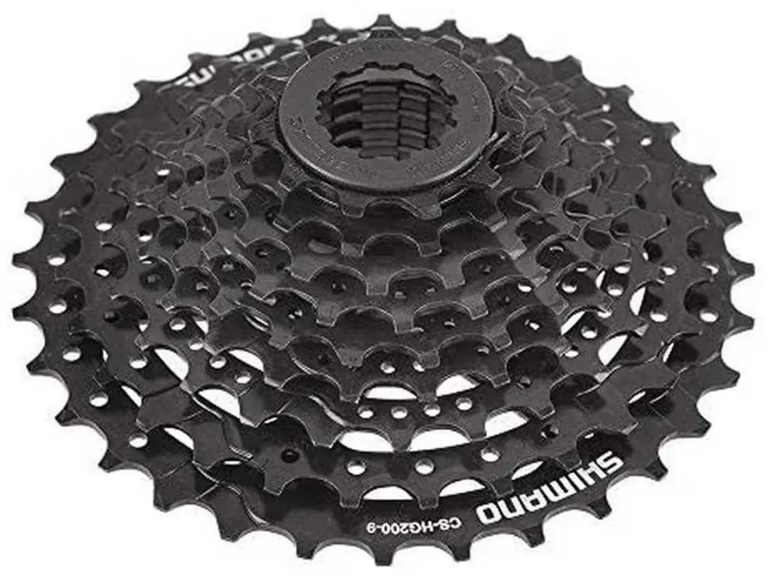 Shimano Acera CS-HG200 9-speed Kettingblad - 11-34T - Zwart - afbeelding 2 van 5