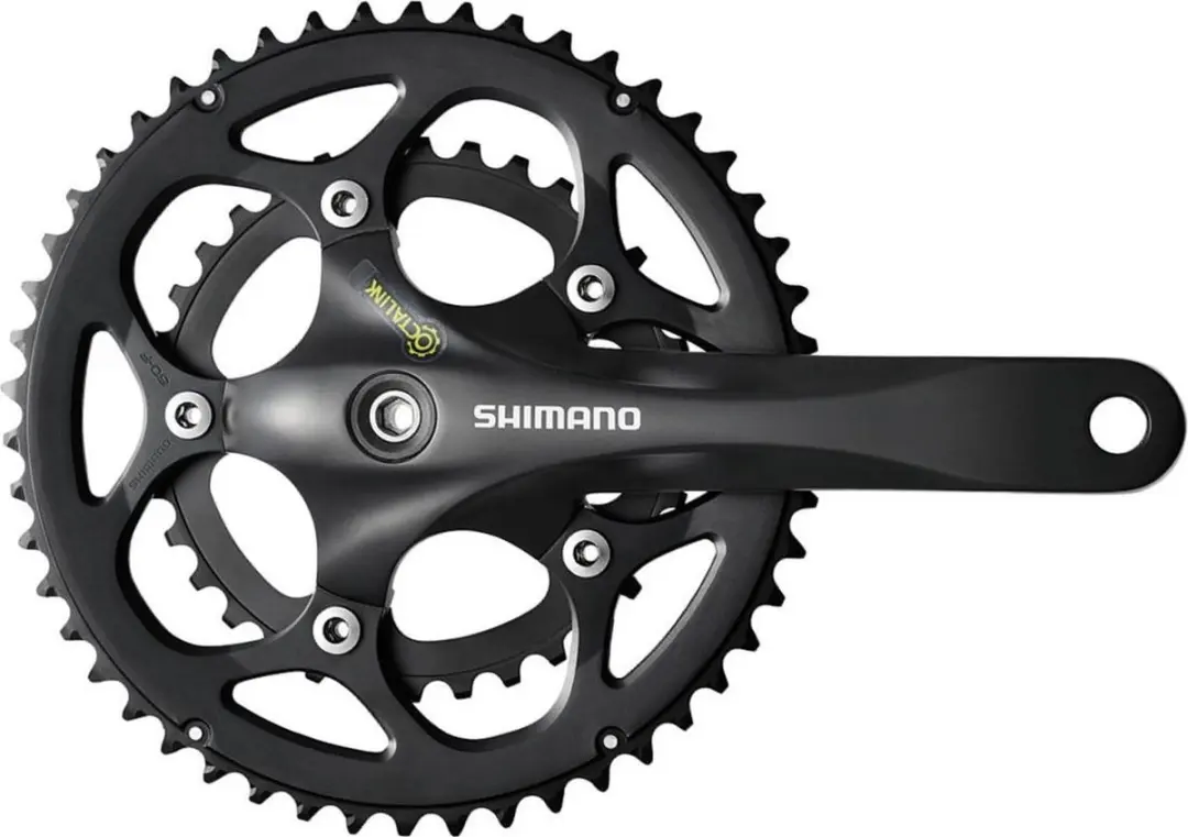 Shimano FC-RS345 Crankstel 2x9 - 175mm - 50/34T - Zwart - afbeelding 4 van 5