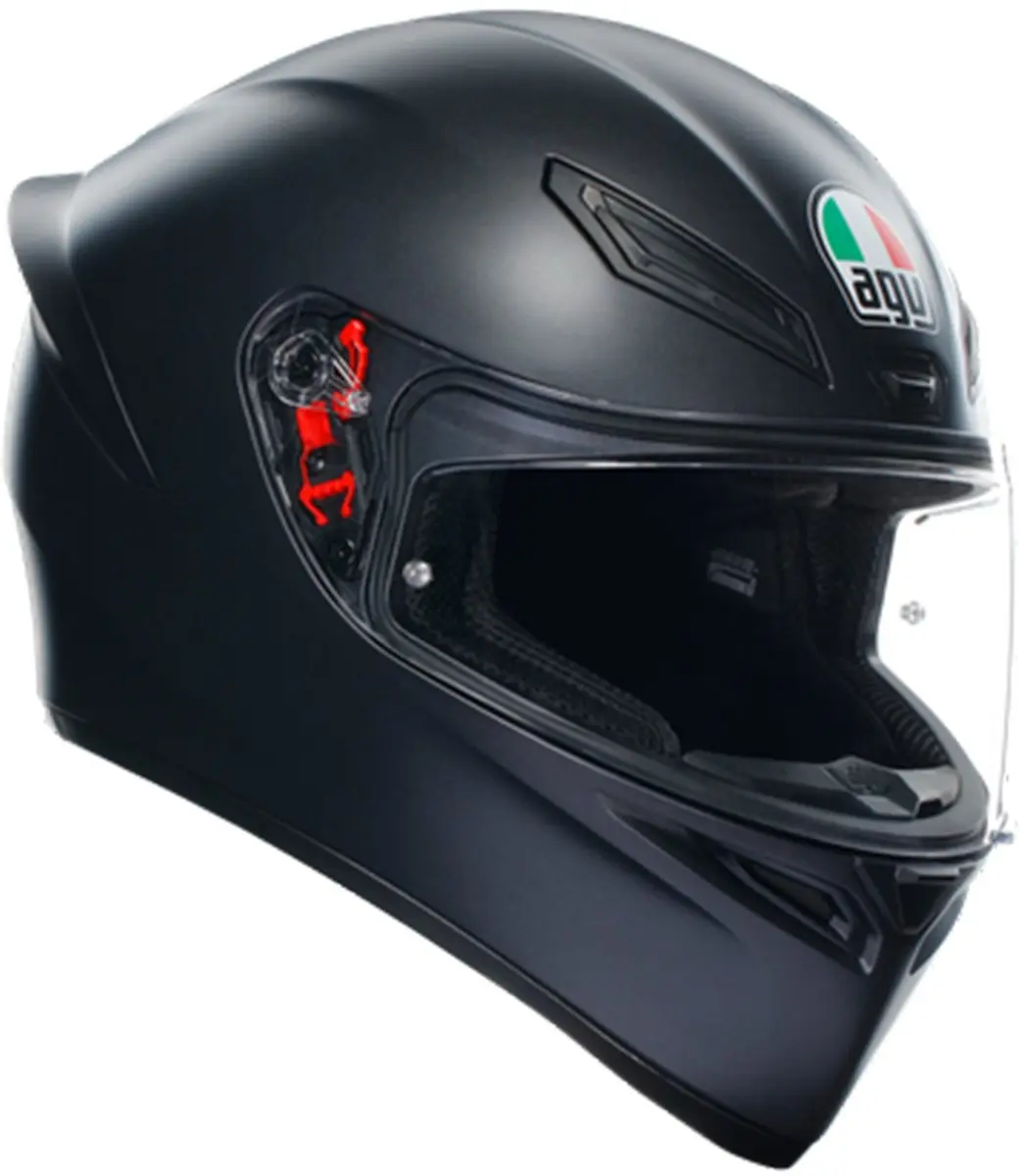 AGV K1 S E2206 Mat zwart Integraalhelm