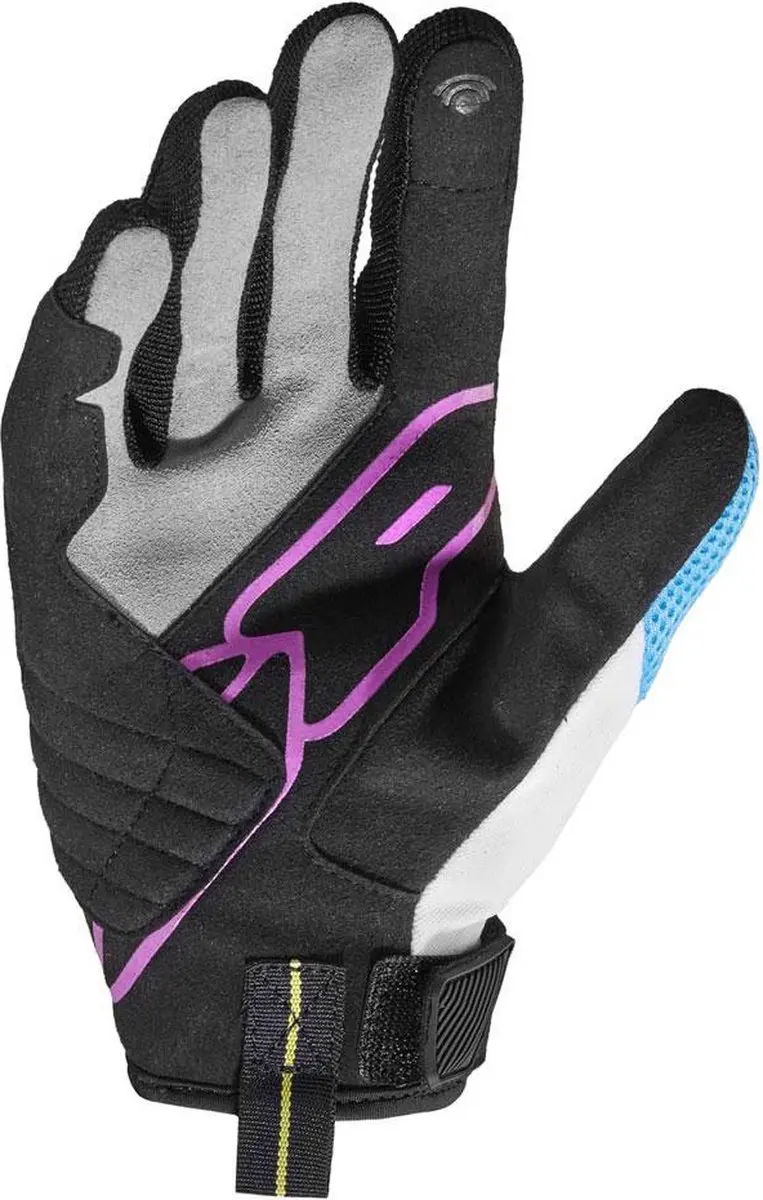 Spidi Flash-r Evo Handschoenen - L - Zwart/Fuchsia