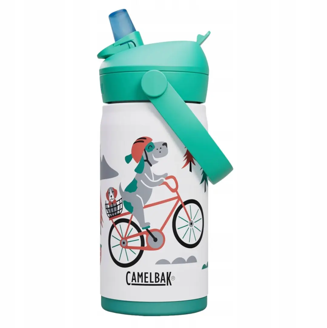 CamelBak Thrive Flip Straw Kids 350ml - RVS Isolatie - CB2861104035 - Wit