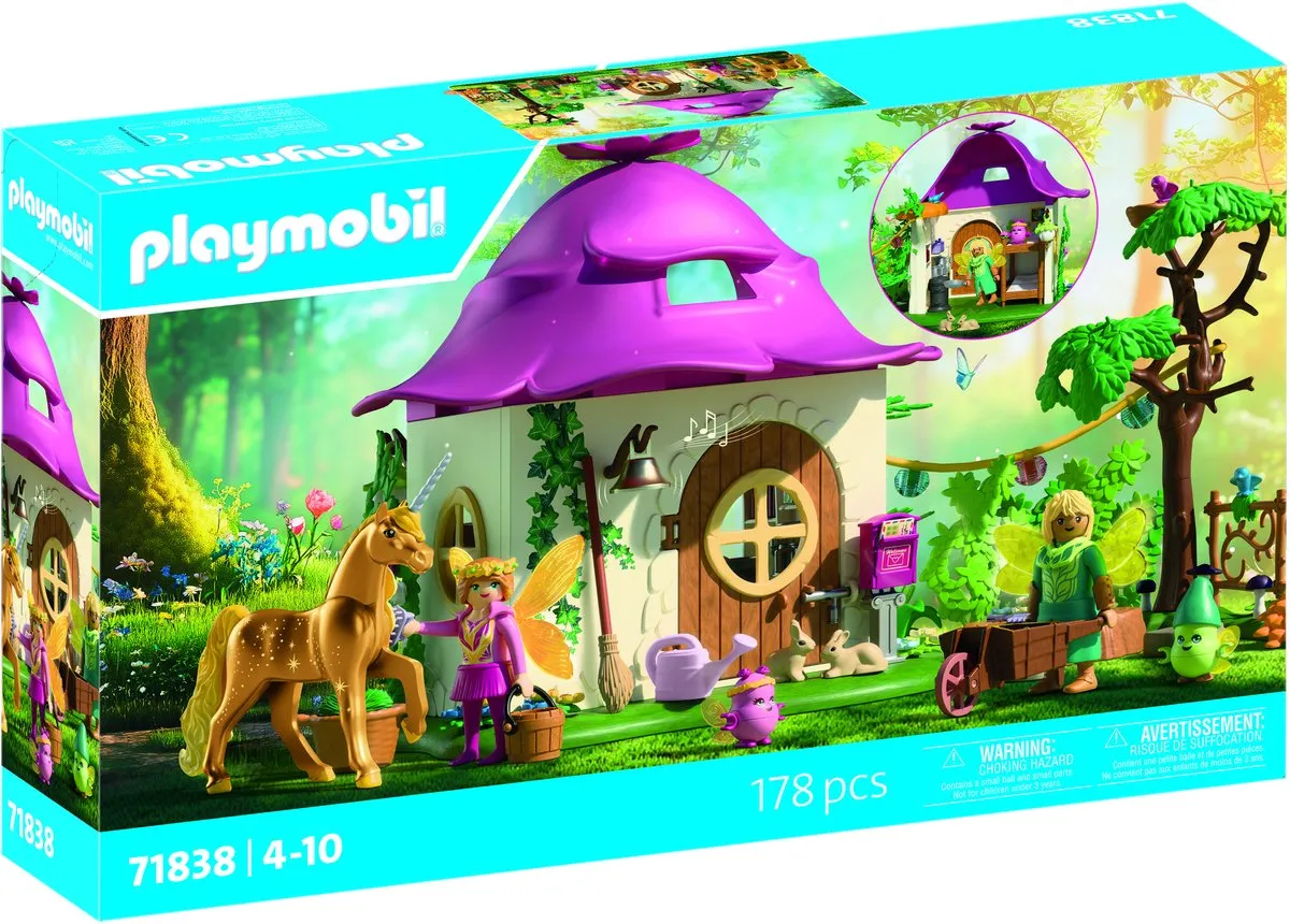 Playmobil Magische Eenhoorns 71838 - Feeënhuis met eenhoorn - afbeelding 6 van 6