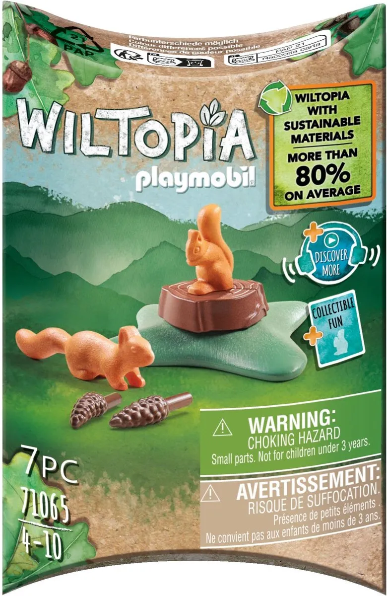 Playmobil Wiltopia Eekhoorns 71065