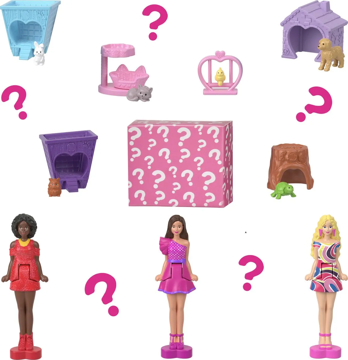 Barbie Mini BarbieLand Droomhuis HYF45 - Verschillende kleuren - afbeelding 6 van 6