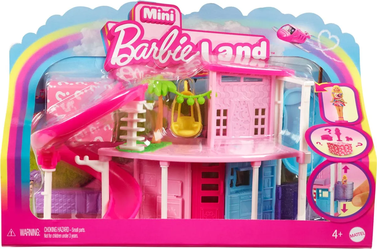 Barbie Mini BarbieLand Droomhuis HYF45 - Verschillende kleuren
