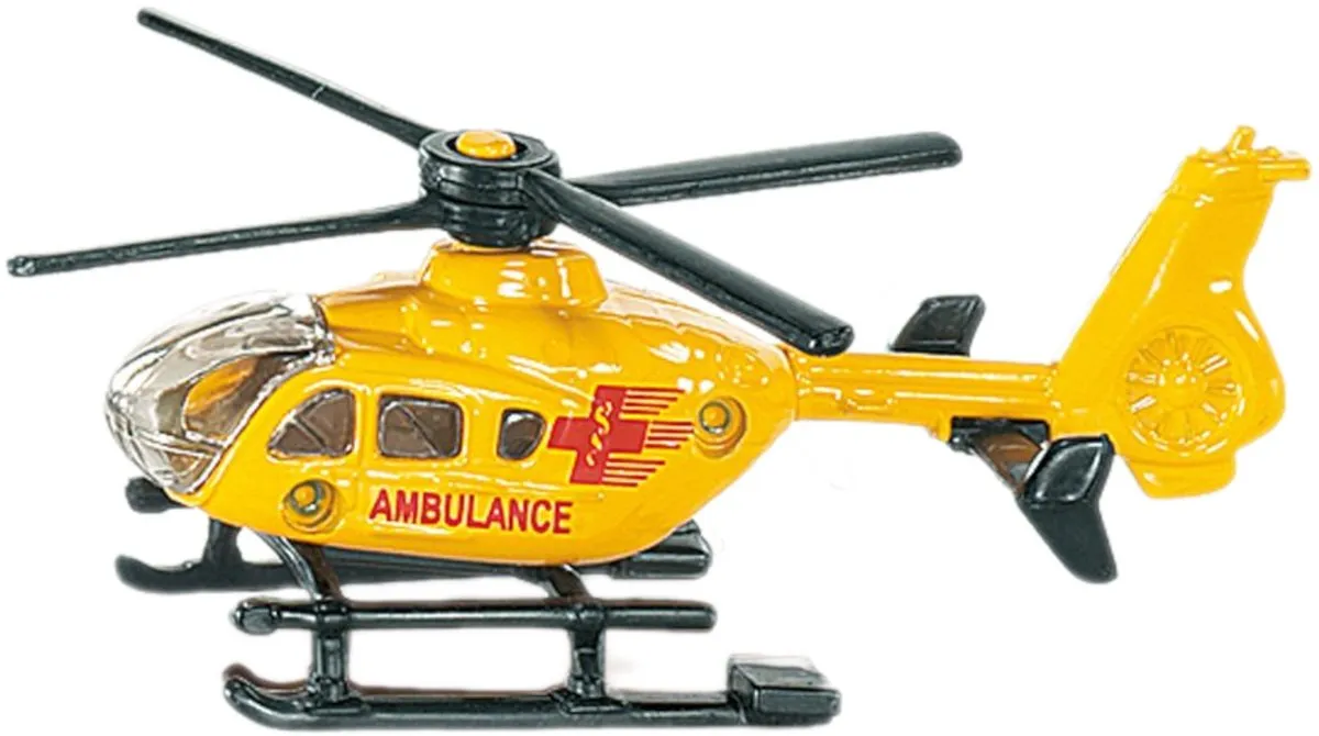 SIKU 0856 Ambulance Helikopter Speelgoed - Geel