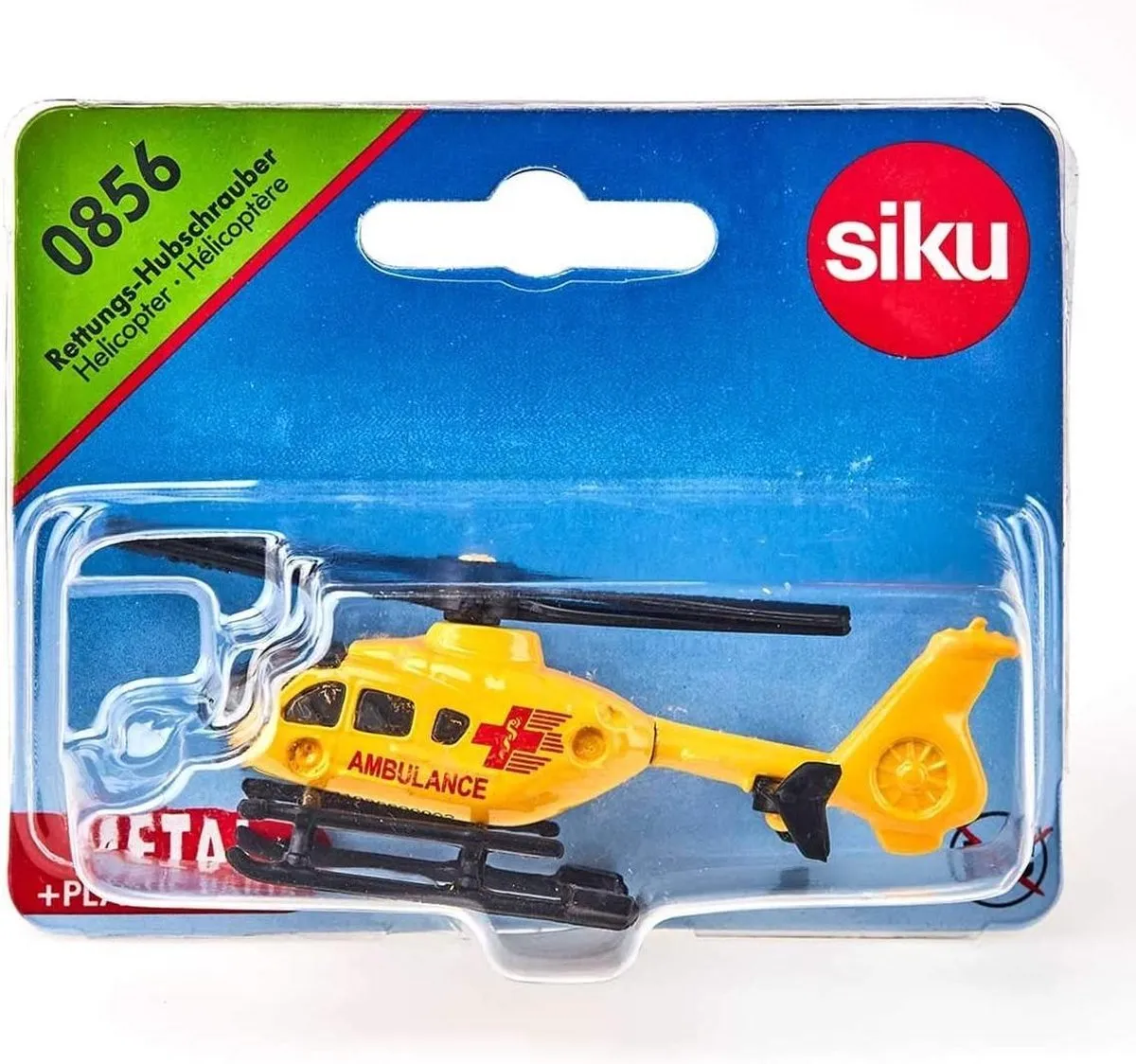 SIKU 0856 Ambulance Helikopter Speelgoed - Geel