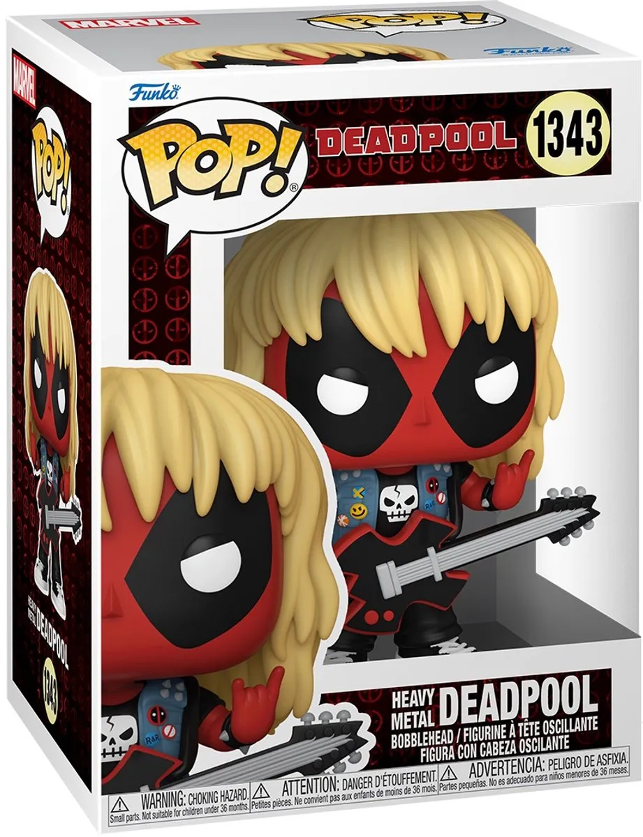 Funko Pop! Marvel Deadpool Heavy Metal - Multi