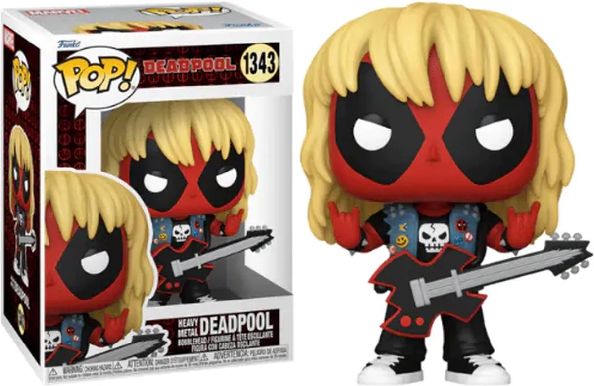 Funko Pop! Marvel Deadpool Heavy Metal - Multi