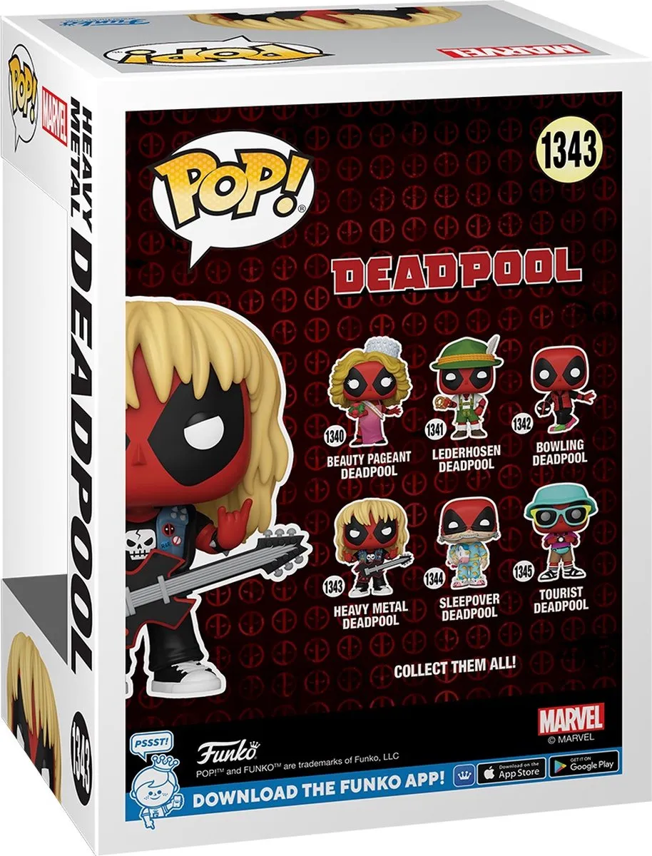 Funko Pop! Marvel Deadpool Heavy Metal - Multi