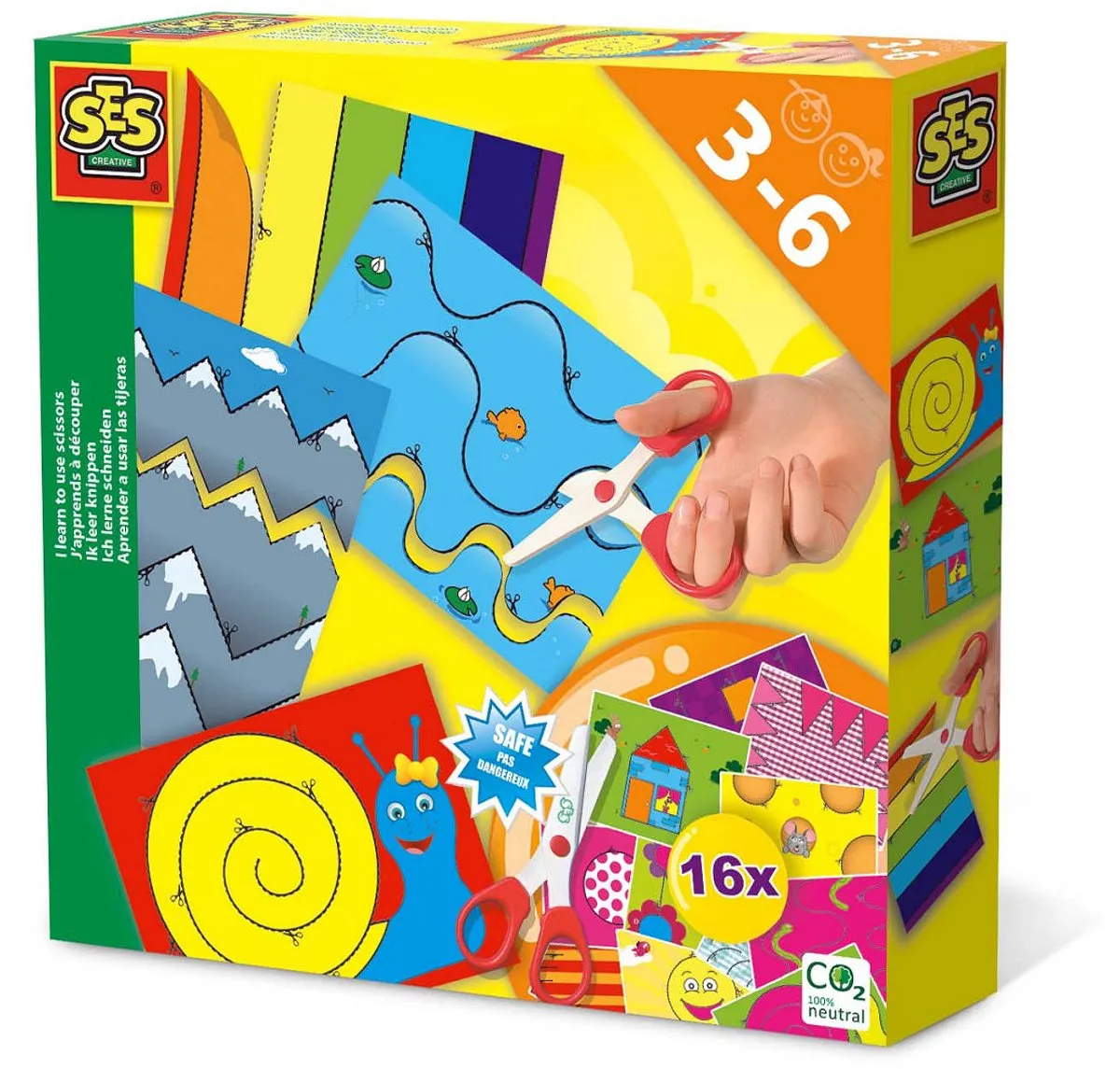SES Creative Ik Leer Knippen Montessori Speelgoed