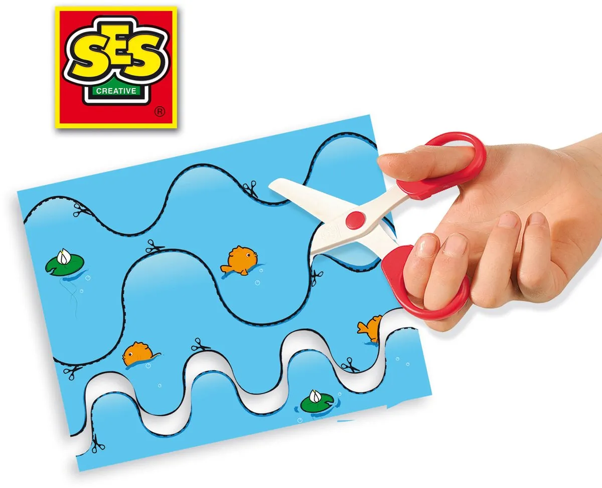 SES Creative Ik Leer Knippen Montessori Speelgoed - 17 Stuks