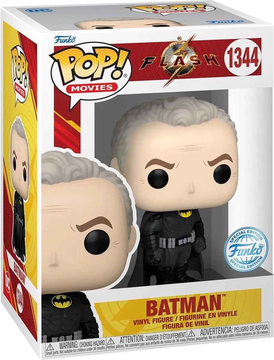 Funko Pop Movies The Flash Batman Keaton Unmasked #1344