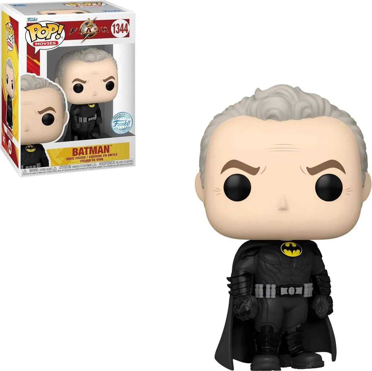 Funko Pop Movies The Flash Batman Keaton Unmasked #1344 - Multi