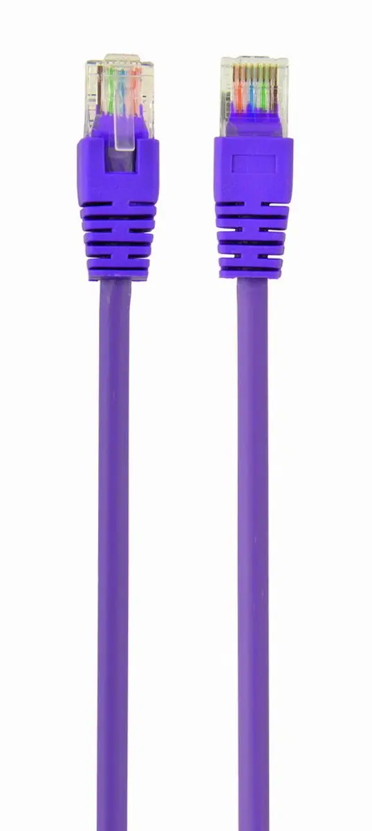 Cablexpert PP12-1M/V Netwerkkabel UTP Cat5E - Paars - afbeelding 5 van 6