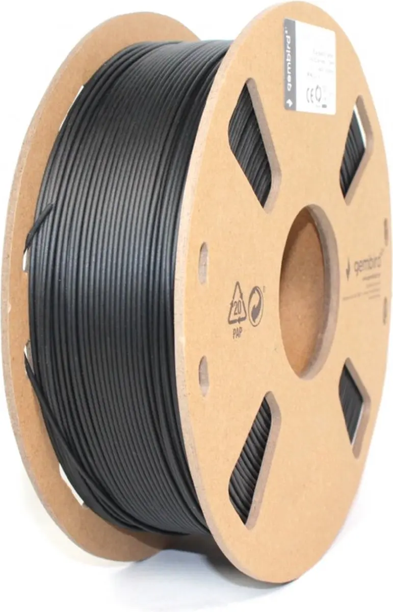Gembird PLA 1.75mm Zwart 1kg