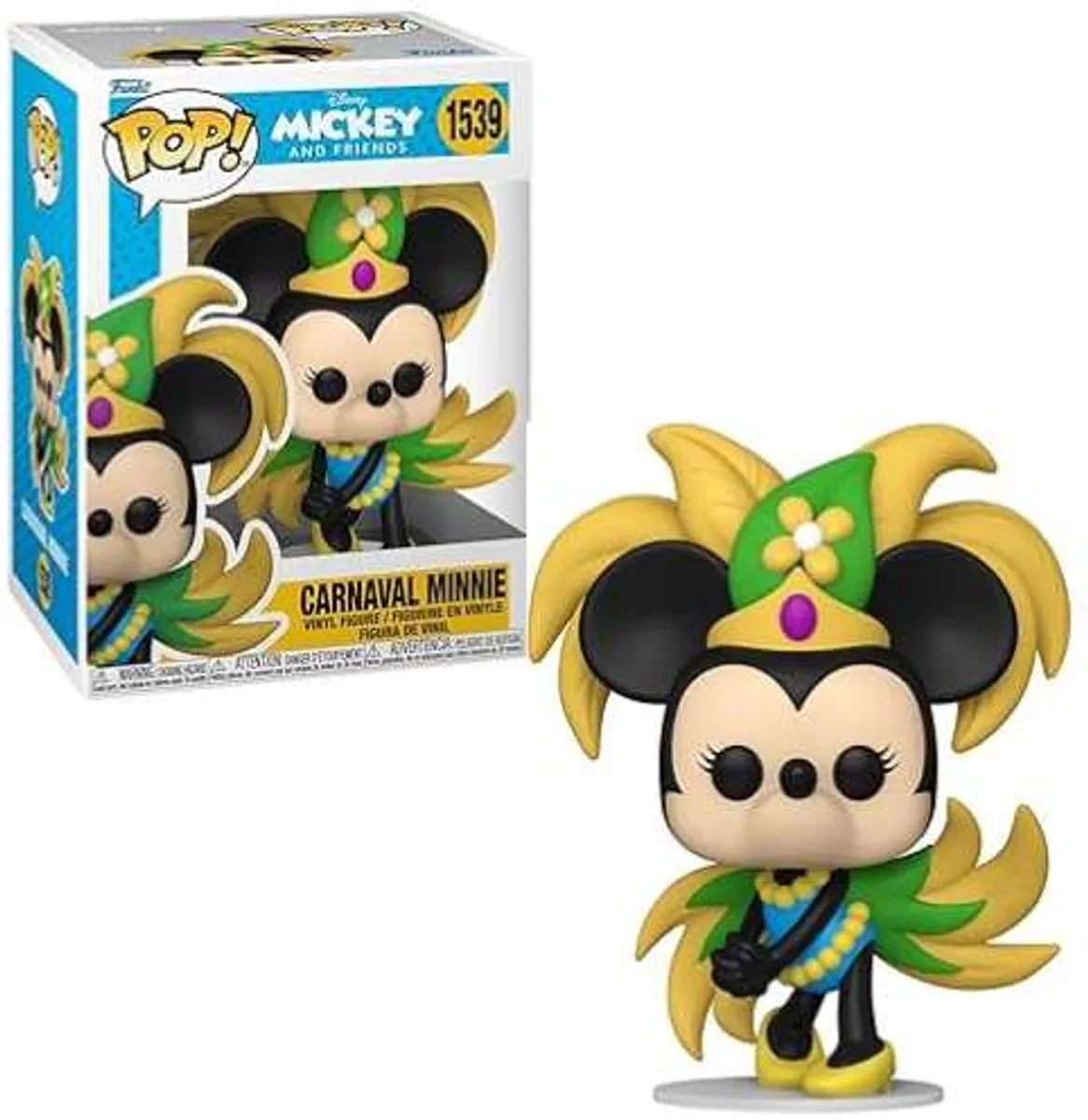 Funko Pop! Disney Carnaval Minnie Mouse #1539 - Multicolor