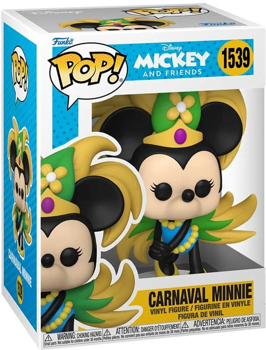 Funko Pop! Disney Carnaval Minnie Mouse #1539 - Multicolor