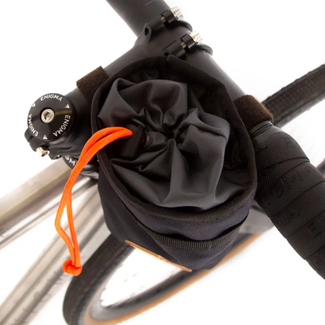 Restrap Stuurtasje Bidonhouder 1.1L - Zwart - afbeelding 5 van 6