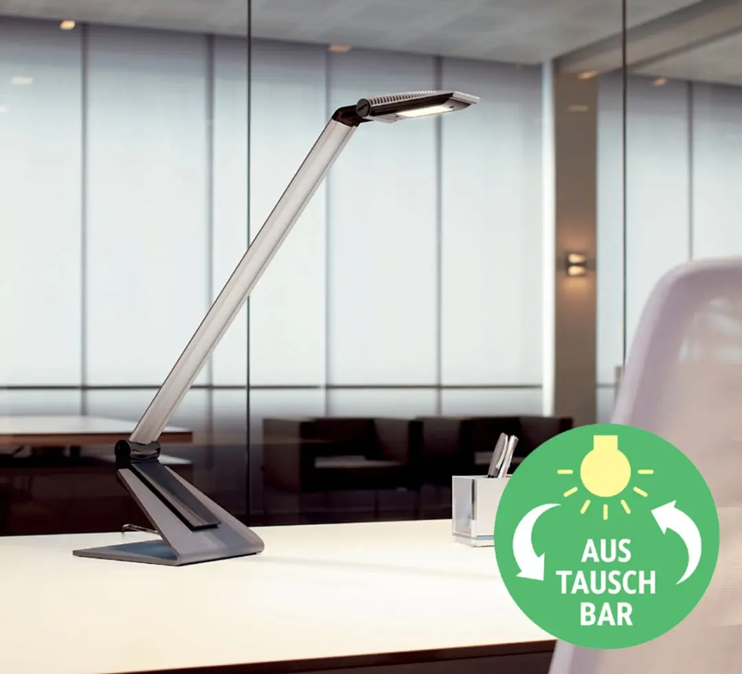 MAUL Solaris Bureaulamp LED - 4W - Antraciet - afbeelding 5 van 6