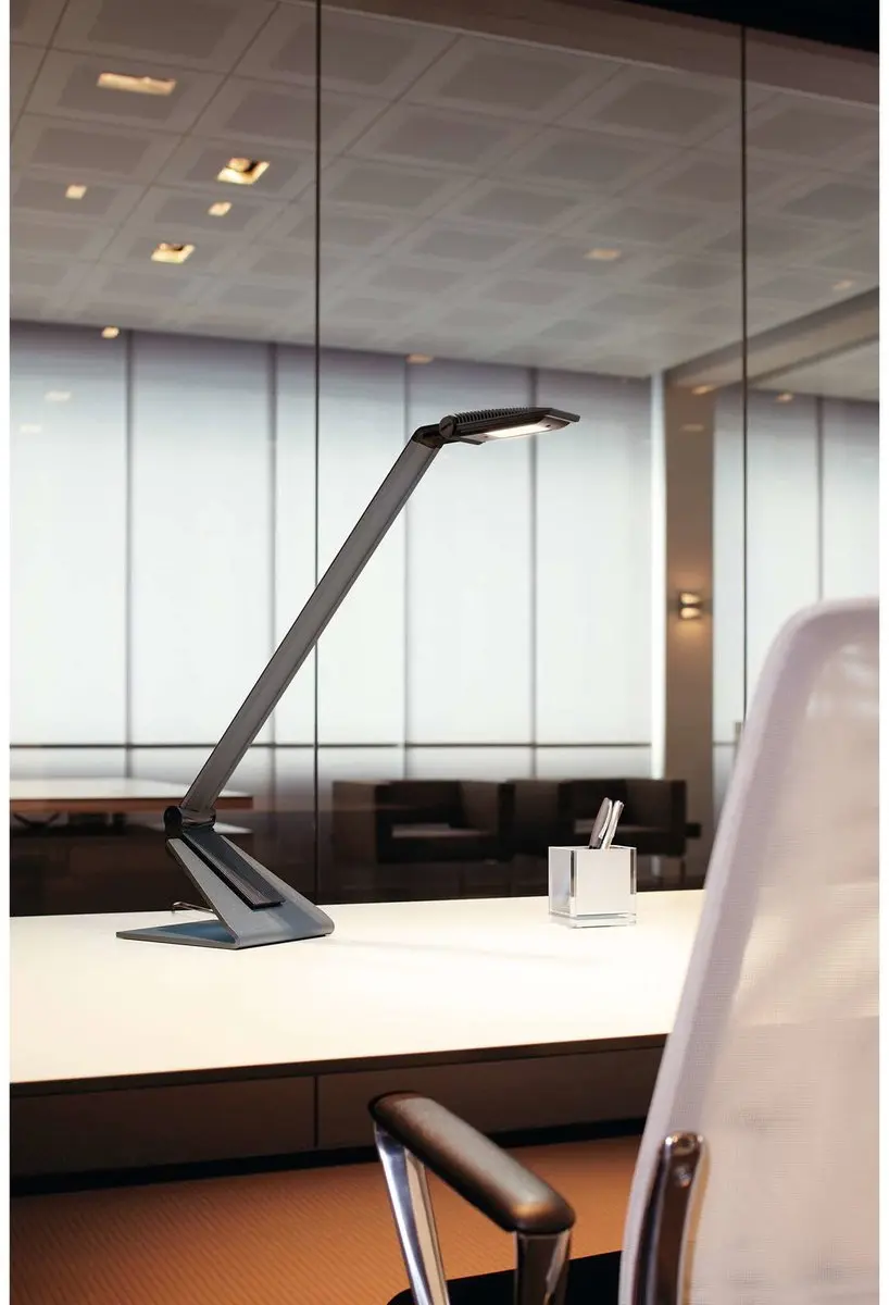 MAUL Solaris Bureaulamp LED - 4W - Antraciet - afbeelding 4 van 6