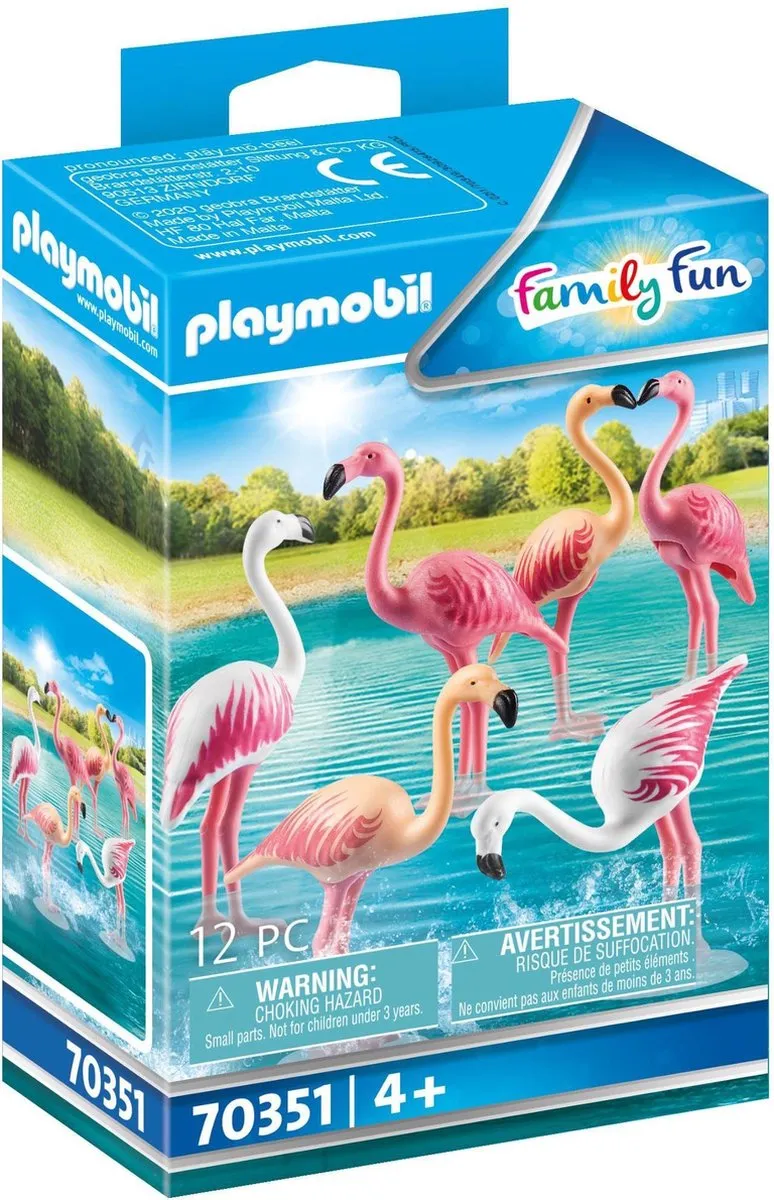 Playmobil Family Fun Zwerm Flamingo's 70351