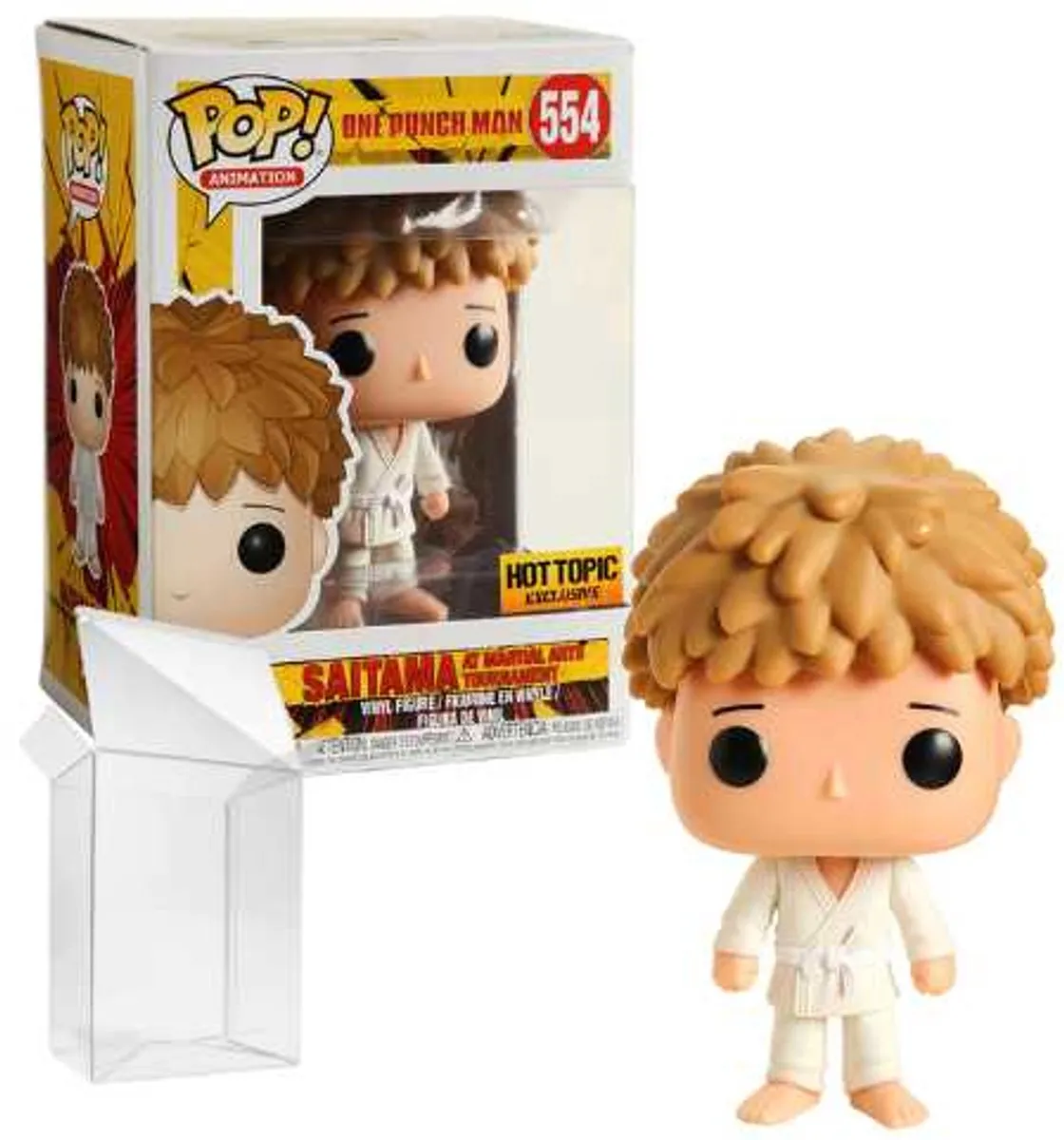 Funko Pop! One Punch Man Saitama #554 - Martial Arts Tournament - Multi - afbeelding 2 van 2