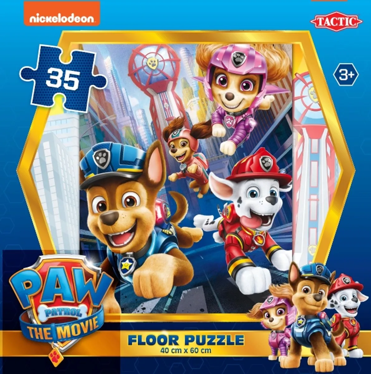 Tactic PAW Patrol Vloerpuzzel 35 Stuks 60x40cm