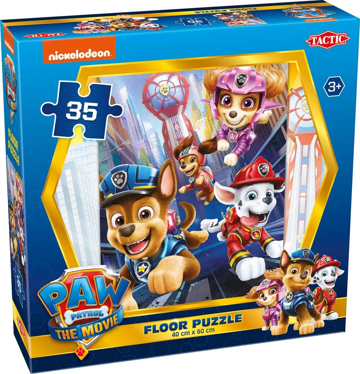 Tactic PAW Patrol Vloerpuzzel 35 Stuks 60x40cm