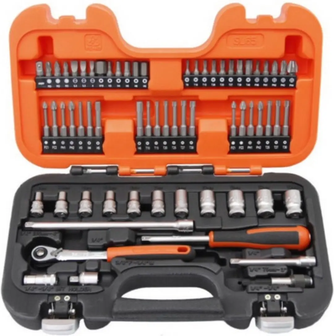 BAHCO SL65 65-DELIG DOPSLEUTELSET 1/4"