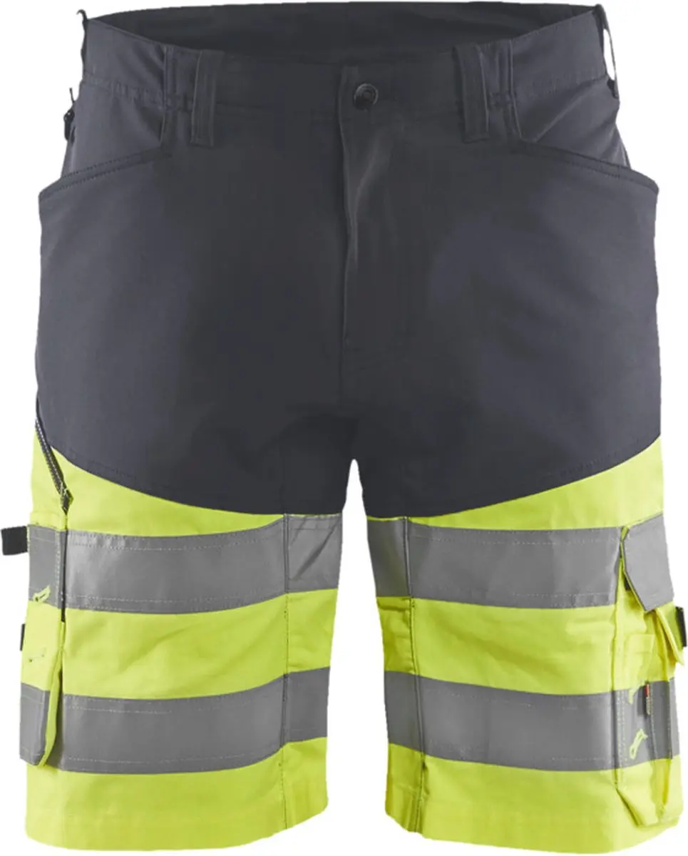 Blaklader Short met stretch High Vis 1541-1811