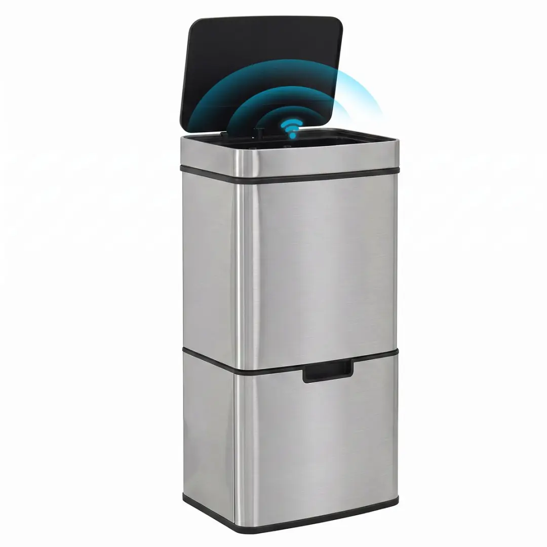 HOMCOM Sensor Prullenbak