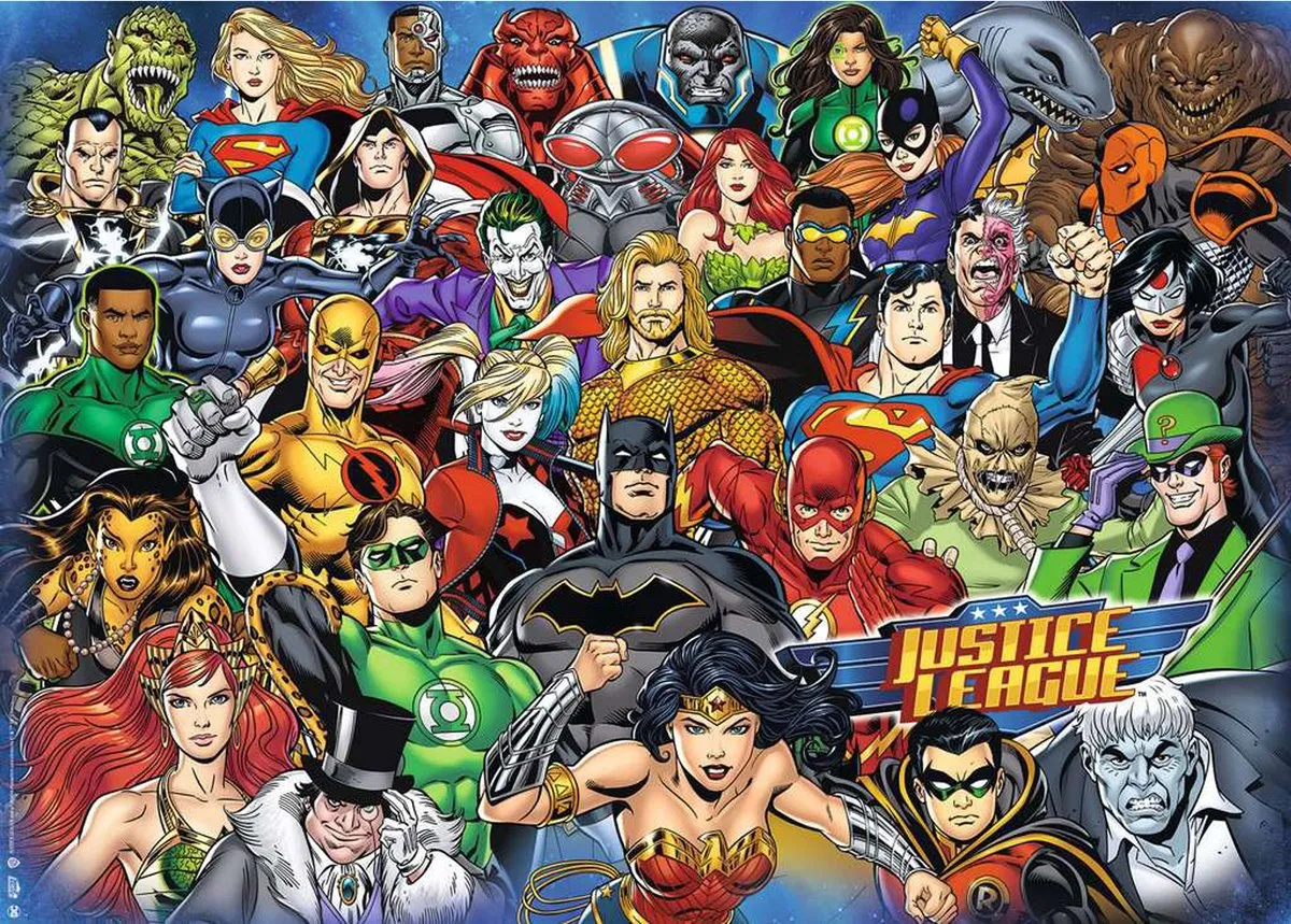Ravensburger DC Comics Justice League Puzzel 1000 Stuks