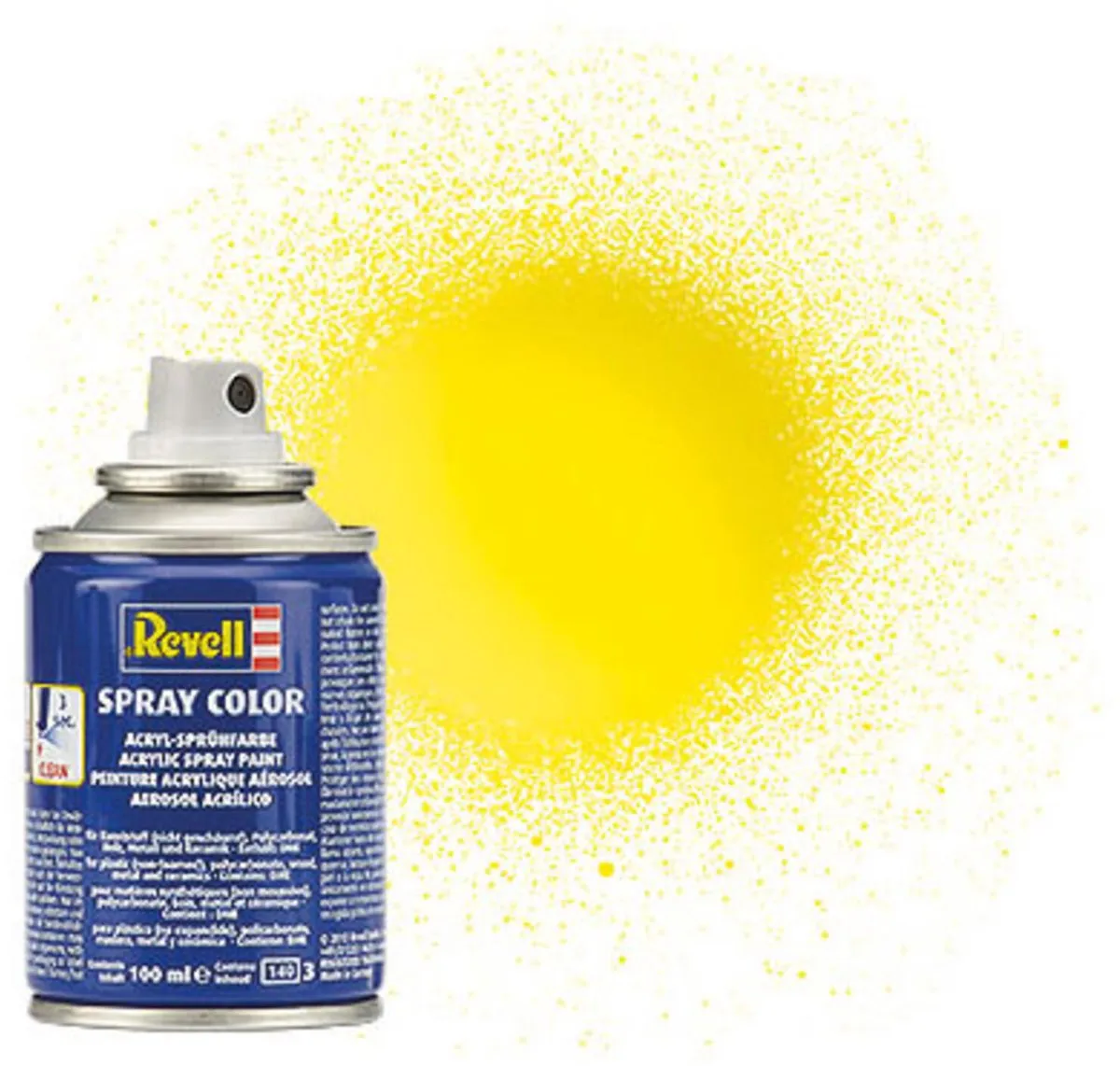 Revell Acryl Spray Geel Gloss 100ml