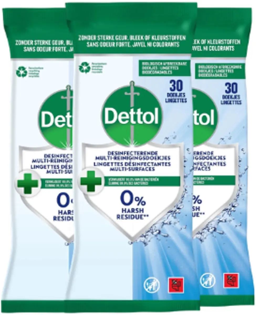 Dettol Desinfecterende Reinigingsdoekjes
