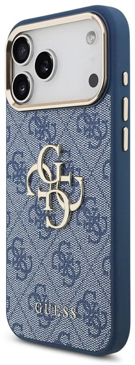 Guess iPhone 17 Pro Back Cover - Blauw - GUHCP17L4GMGCBL