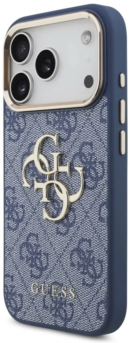 Guess iPhone 17 Pro Back Cover - Blauw - GUHCP17L4GMGCBL