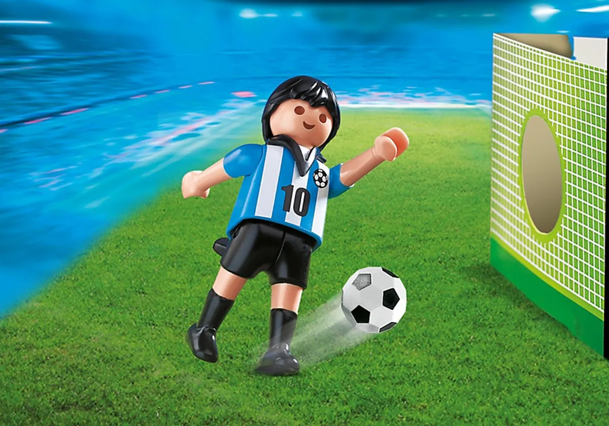 Playmobil Voetbalspeler Argentinië 4705 - Meerkleurig