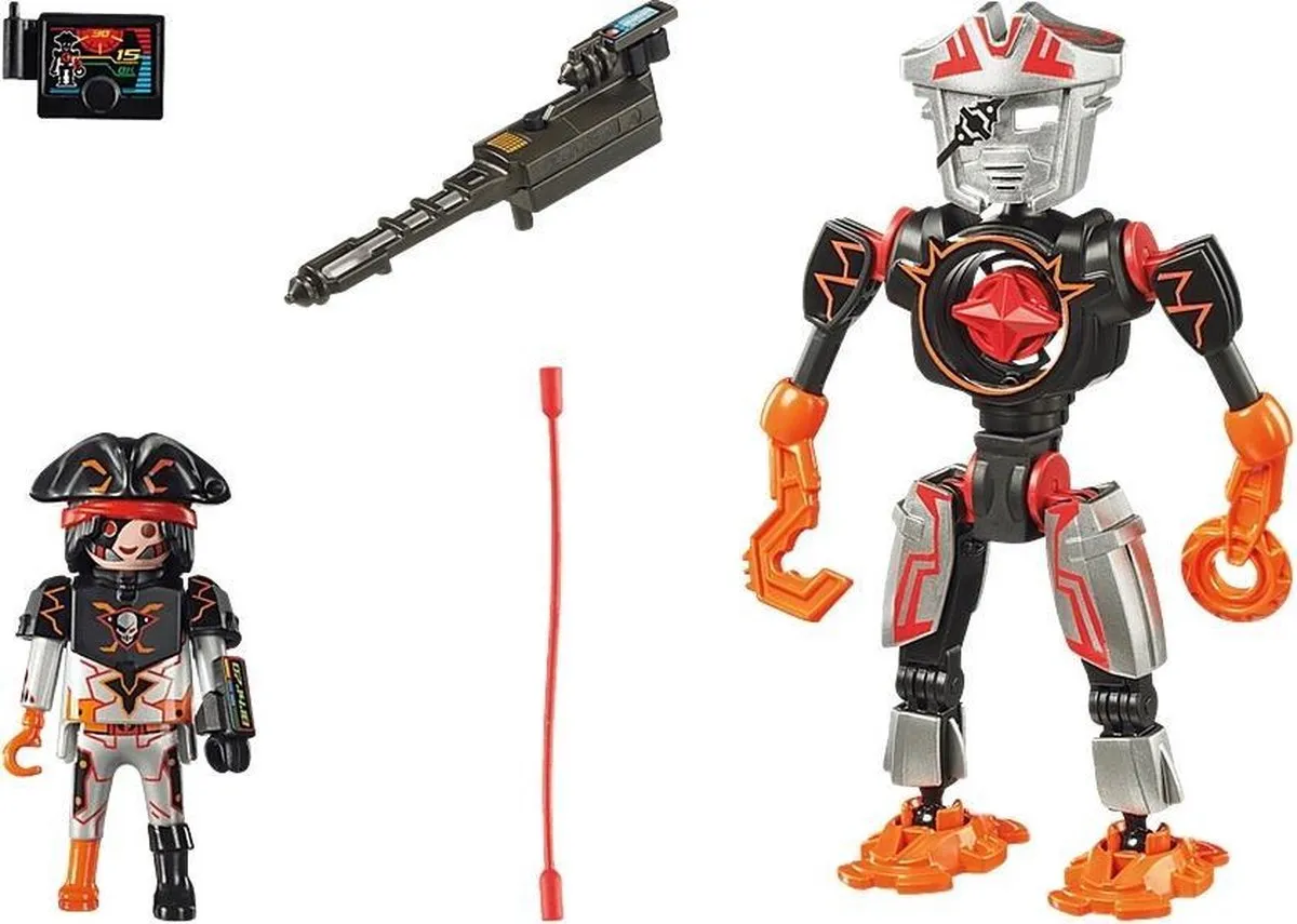 Playmobil Galaxy Police Piratenrobot 70024 - Multicolor