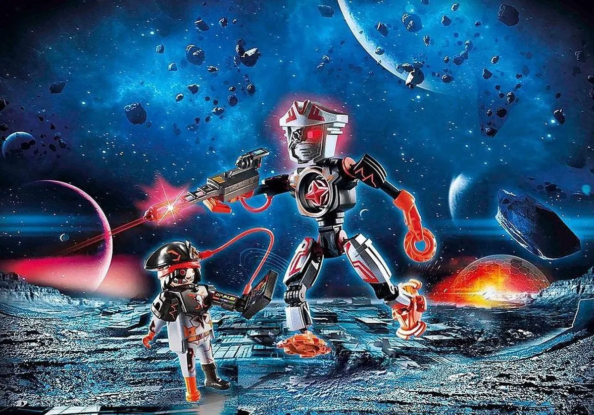 Playmobil Galaxy Police Piratenrobot 70024 - Multicolor