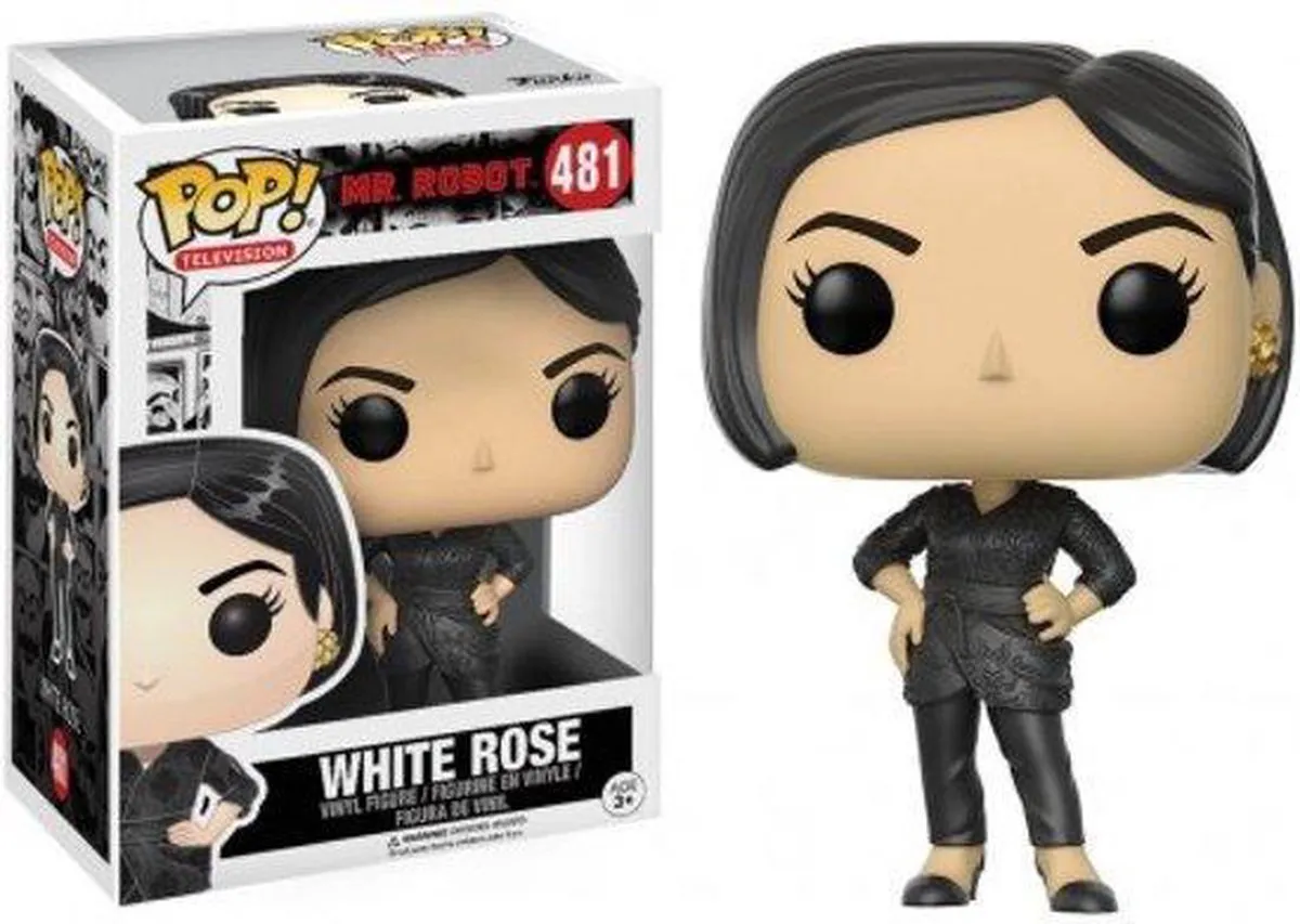 Funko Pop! Mr. Robot White Rose - 9cm