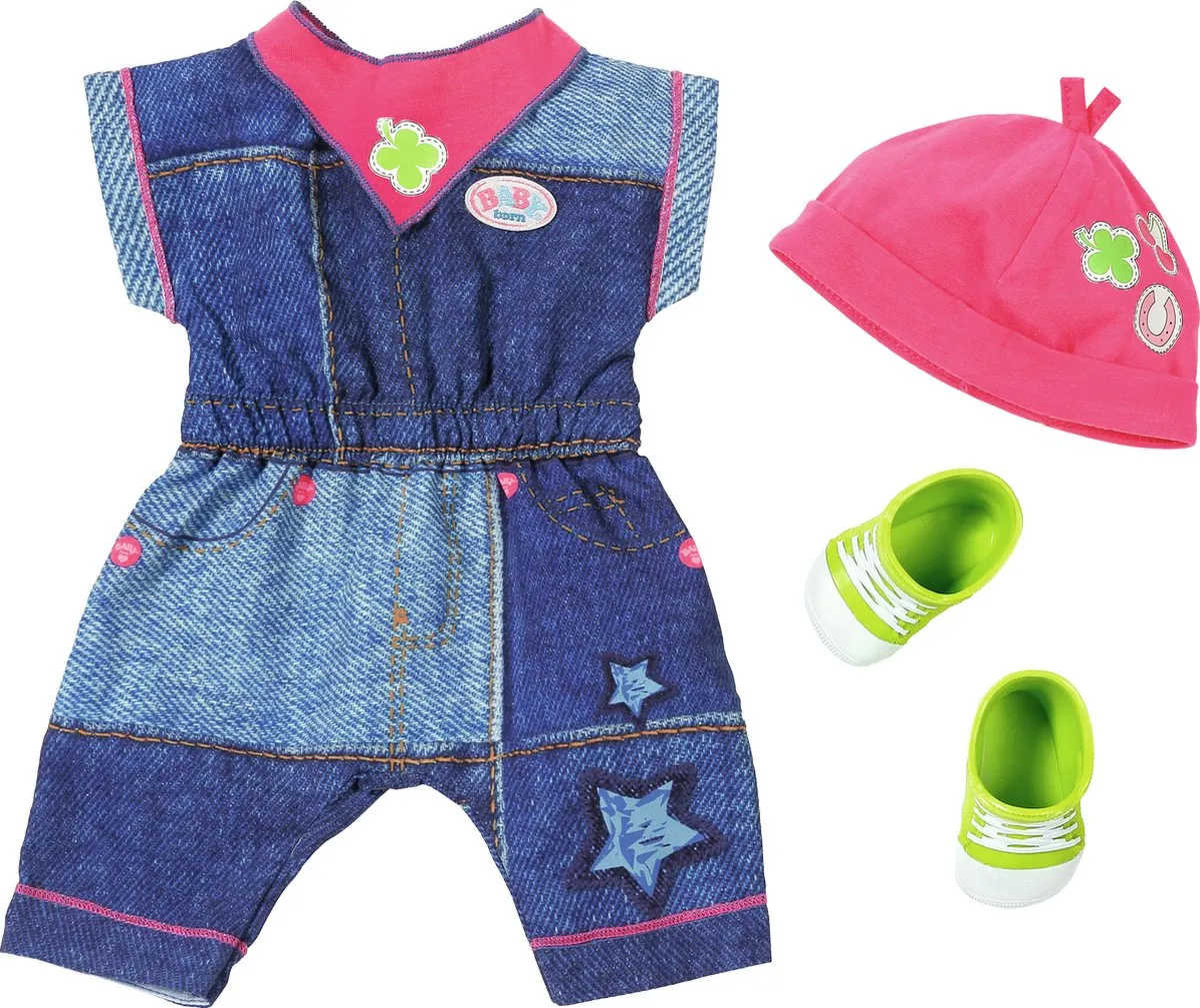 Baby Born Deluxe Jeans Collection 43 - Limoen