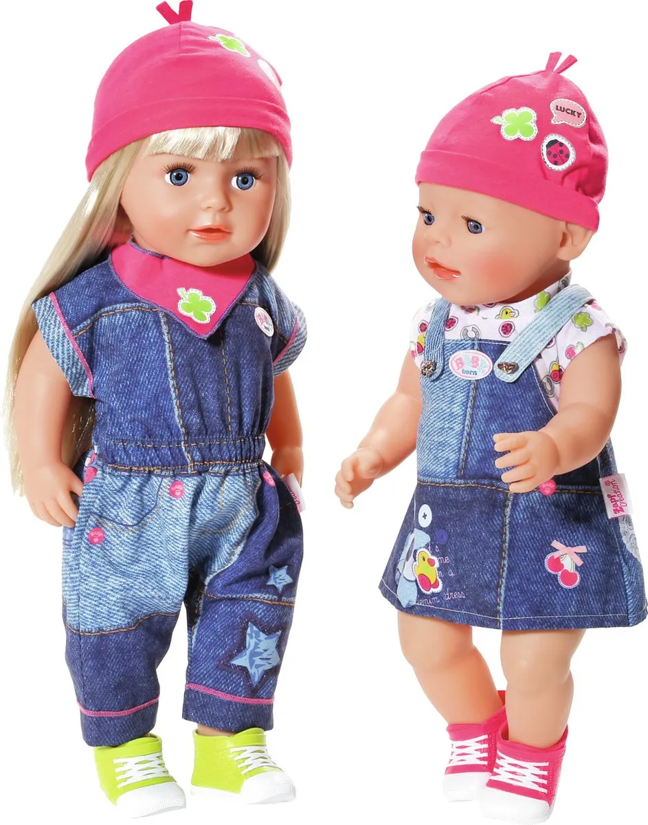 Baby Born Deluxe Jeans Collection 43 - Limoen