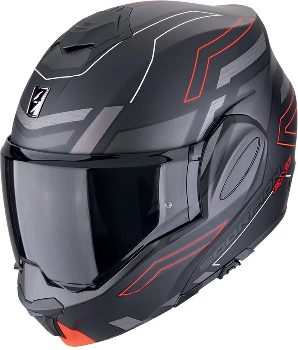 Scorpion Exo-Tech Evo Conquer Matt Black-Red