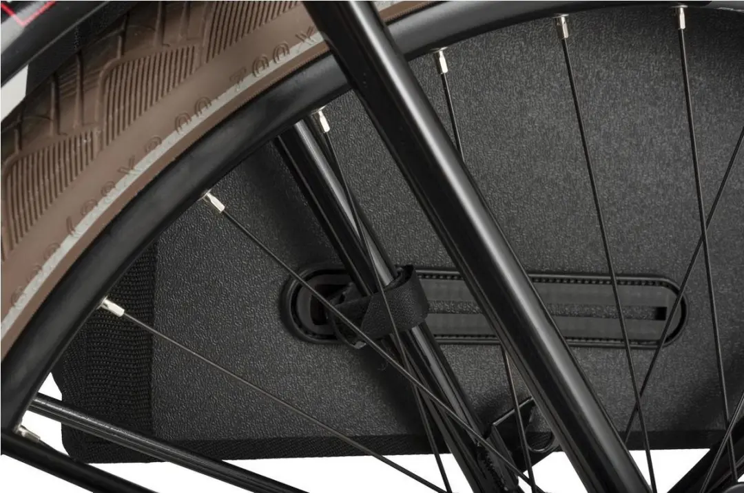 FastRider Canvas Hybride 36 Dubbele Fietstas - 47L - Zwart - afbeelding 3 van 6