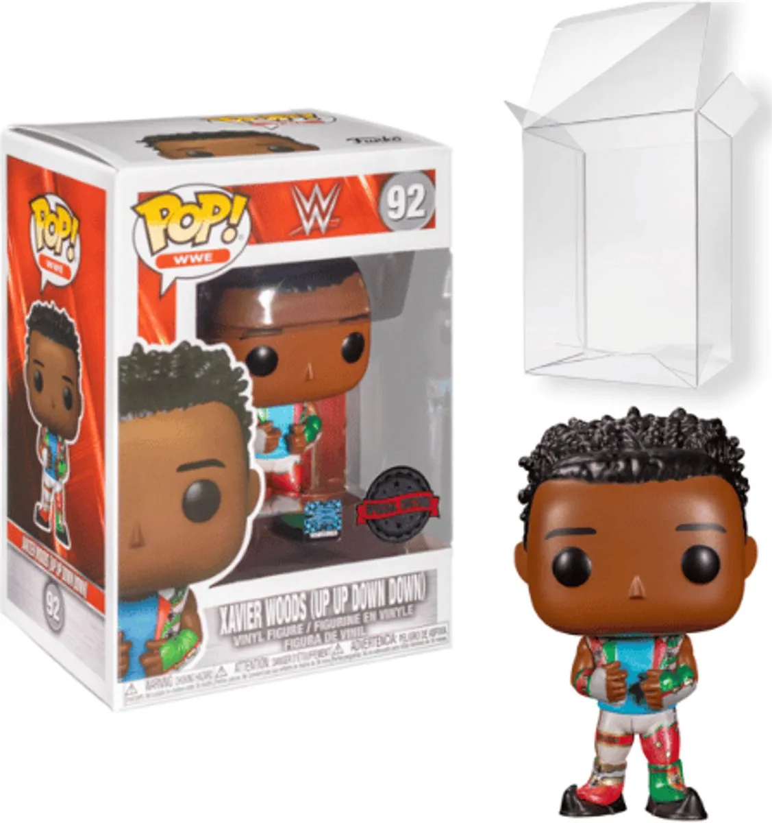 Funko Pop! WWE Xavier Woods #92 Special Edition - Bruin