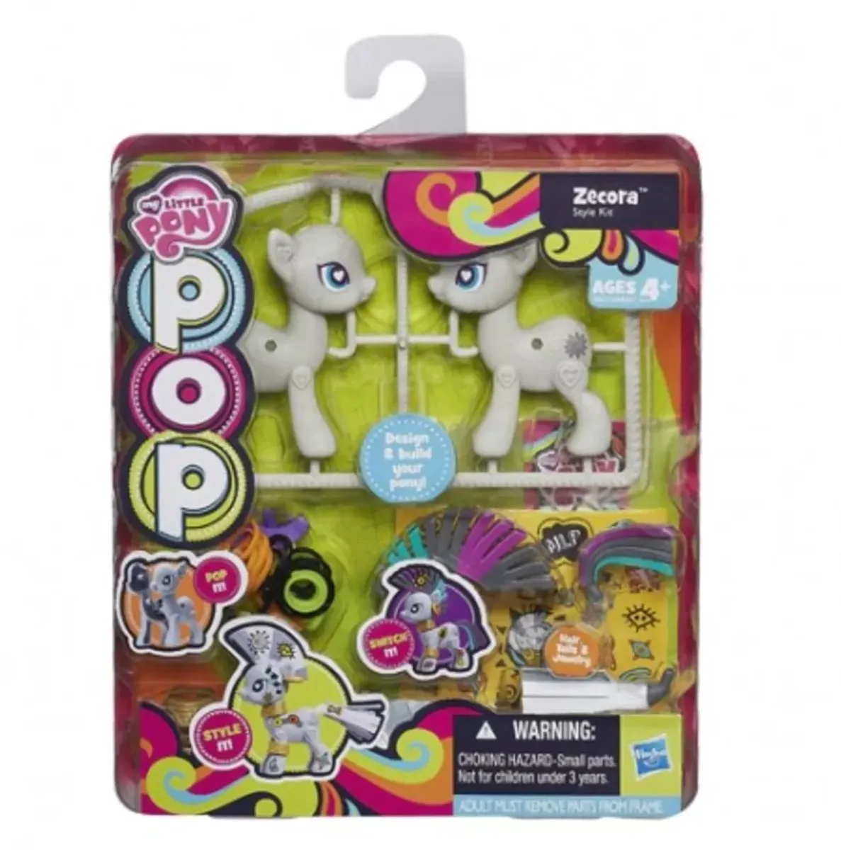 My Little Pony MLP Pop Thema Pak A8273 - Blauw/Wit