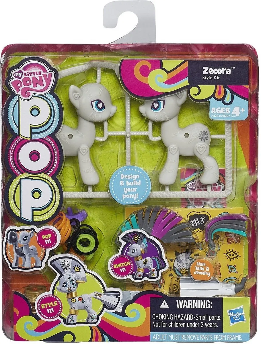 My Little Pony MLP Pop Thema Pak A8273 - Blauw/Wit