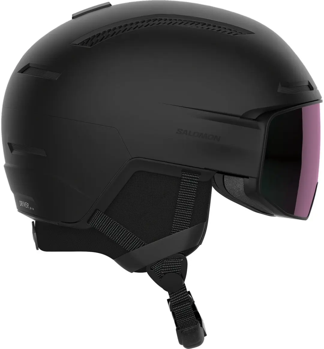 Salomon Driver Pro Skihelm Matzwart - Maat L - afbeelding 6 van 6